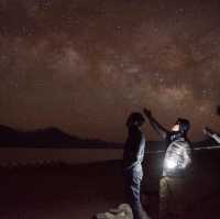 A night at pangong lake