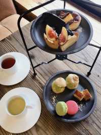 【福岡カフェ】城下町で食べるアフタヌーンティー🫖