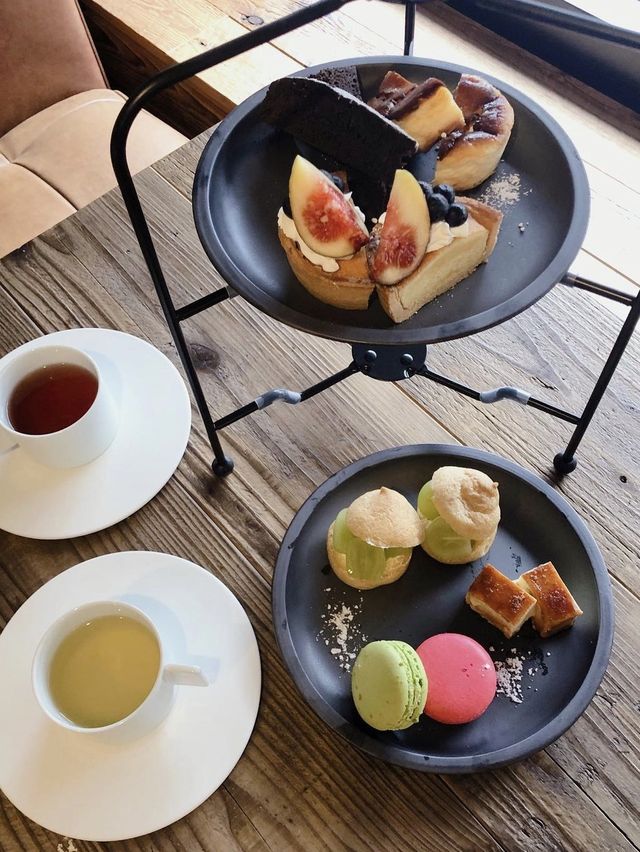 【福岡カフェ】城下町で食べるアフタヌーンティー🫖