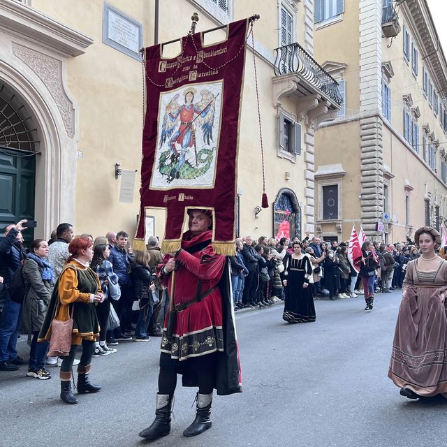 Roma new year parade