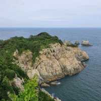 Oedo island in South Korea