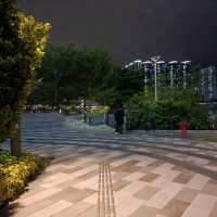 行荃灣西海濱長廊真係好舒服吖