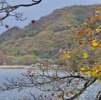 紅葉の榛名湖