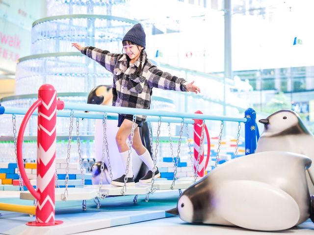 Citywalk荃新天地「Merry Christmas! Goodbye Plastic!」 置身極地冰川世界
