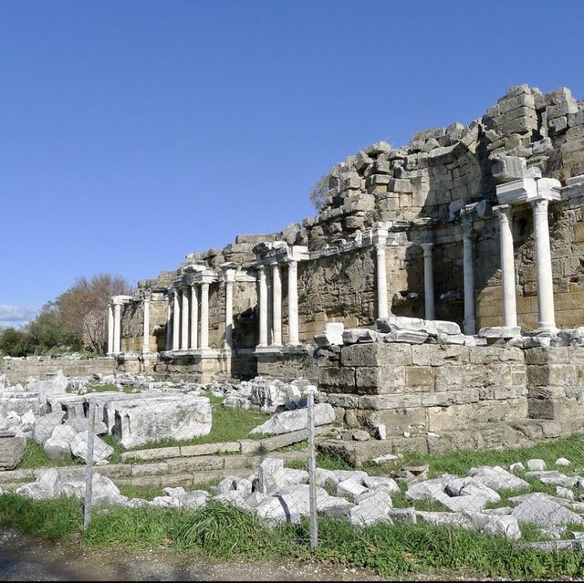 Temple of Apollo and Athena - Side, Turkey 