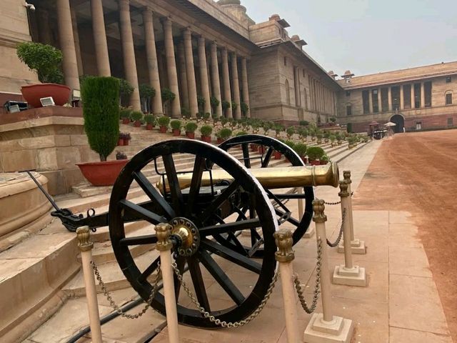 📍The Rashtrapati Bhavan (President House)