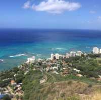 Diamond head, Hawaii hike