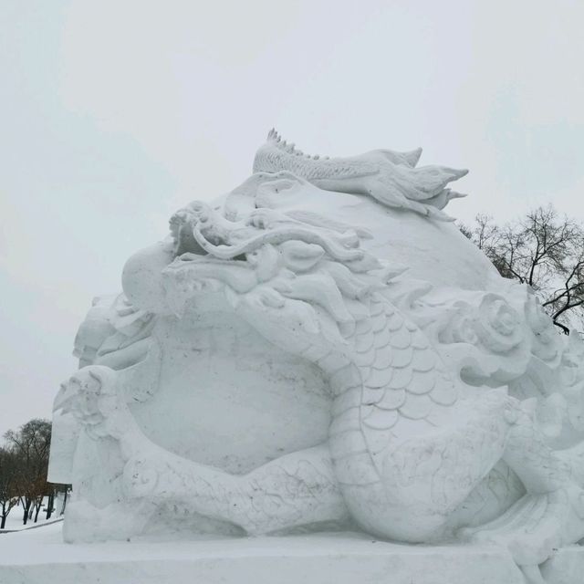 Beautiful Snow Sculptures