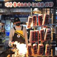 濟州東門市場遊夜市品嘗😋地道小食