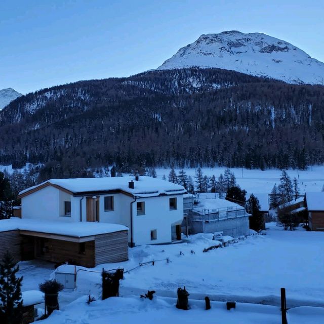 Blue Sky Ski Days in St. Moritz