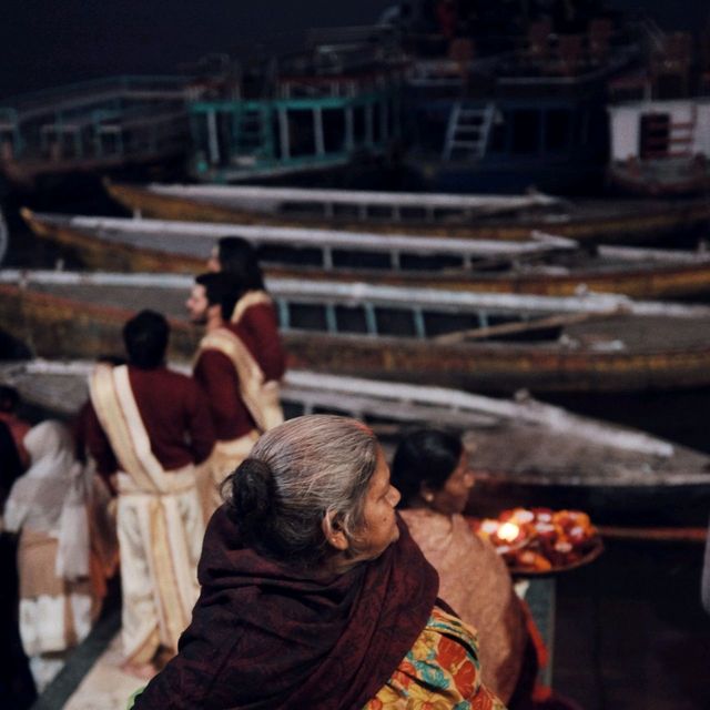 Aarti Ceremony in India's Varanasi