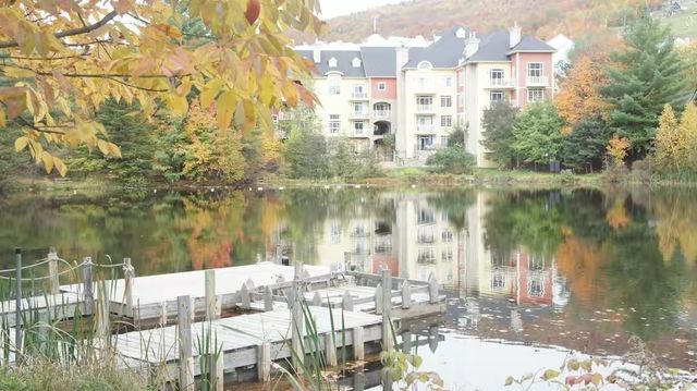 Canadian vacation ski resort - Mont-Tremblant in Quebec