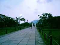 Memories of Nagasaki Peace Park in Japan