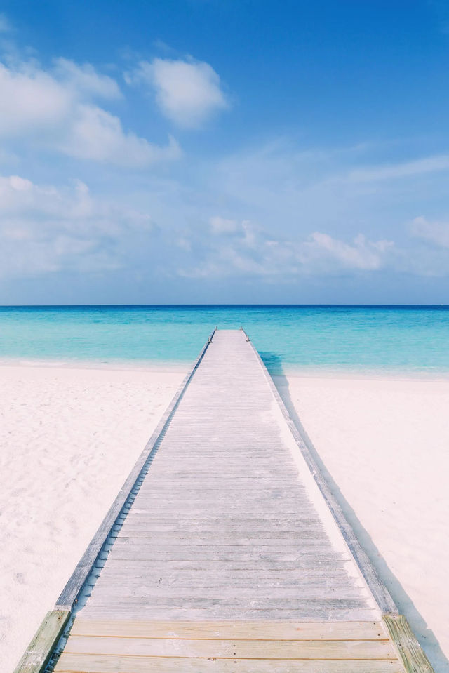 Lazy time on Kuredu Island in the Maldives.