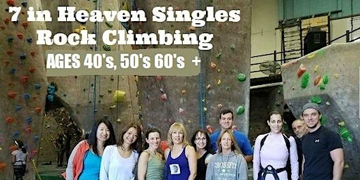 Singles Rock Climbing Adventure Indoors Session Ages 50's 60's | The Gravity Vault