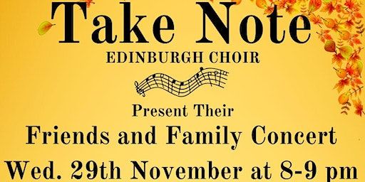 Take Note Choir Winter Concert | Bruntsfield Evangelical Church