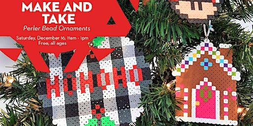 Make and Take: Perler Bead Ornaments | Vision Gallery