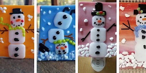 PRIVATE EVENT Snowman Nightlight, Suncatcher or Tealight Candle Holder | Livonia