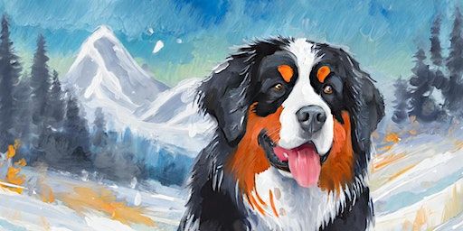 The Winter Snow Beast Paint and Sip in Northside Cincinnati | Northside Print Shop