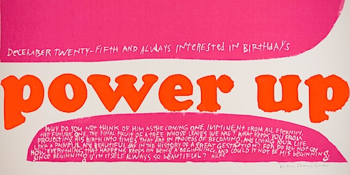 Corita Kent Creativity & Screenprint Power Up Workshop | Centrespace, Leonard Lane, Bristol, UK