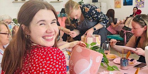 Pot Painting Workshop - Adelaide Paint and Sip | Paintelaide - Adelaide's Paint and Sip Studio