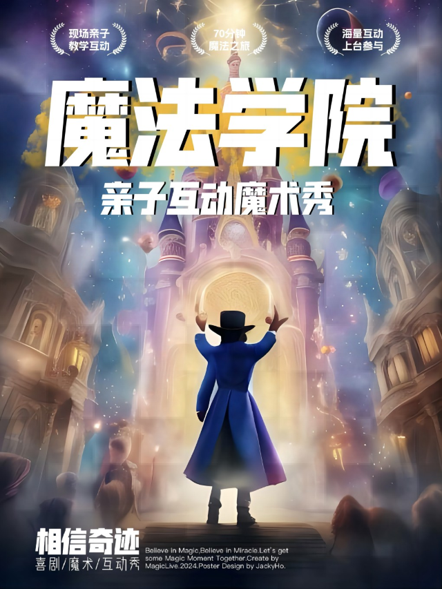 坂田站·《魔法學院》沉浸式魔術秀｜相信奇蹟MagicLive｜兒童親子 | 中影星美巨幕影城(深圳坂田佳華店)