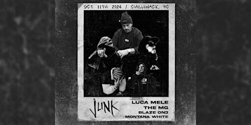 JUNK, LUCA MELE and THE MG - With Guests: MONTANA WHITE, and BLAZE ON3 | LUXE Nightclub