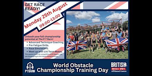 2025 TEAM U.K World Champs OCR Training Day | The P.T Barn