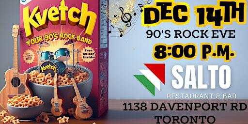 Kvetch live @Salto | Salto Restaurant & Bar