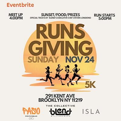 RUNSGIVING | Blend Williamsburg