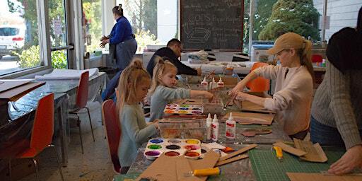 Family Open Studio: Scrap Paper | Art Gallery of Burlington