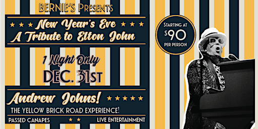 A New Year's Eve Tribute to Elton John | 353 Bernard Ave