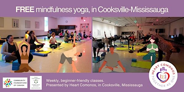 FREE Mindfulness Yoga Classes in Cooksville - ages 14+ | Royal Canadian Legion Branch 582