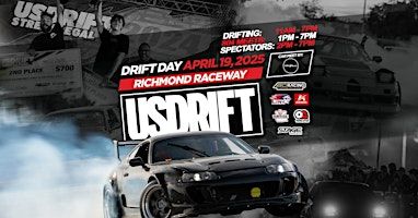 USDrift Drift Day w/ 804Meets // Richmond Raceway // April 19 | Richmond Raceway