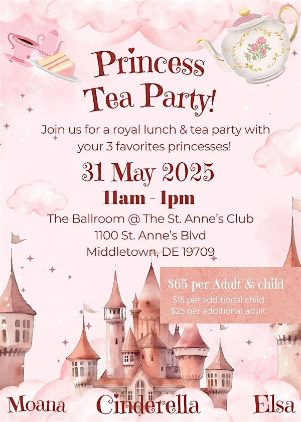 Princess Tea Party | The St. Anne's Club