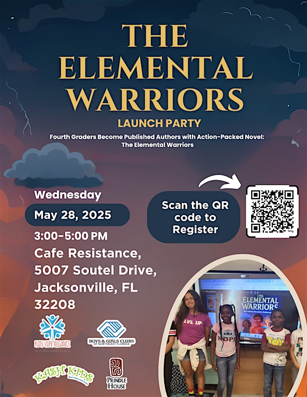 The Elemental Warriors Launch Party | Cafe Resistance Bookstore & Coffee Shop