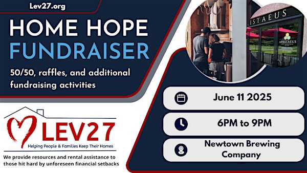 LEV 27 Hope for Homes Charity Beerfest | Newtown Brewing Company