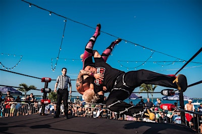 CiscoSlam 4 - LIVE Pro Wrestling on the Beach! | Cisco Brewers New Bedford