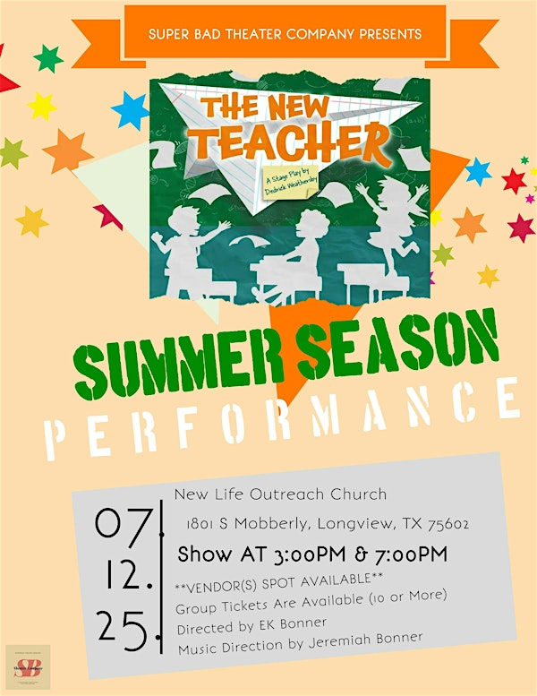 The New Teacher- A Comedy Stage Play By Dedrick Weathersby | Maude Cobb Convention Center