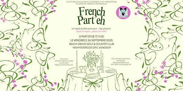 Le French Part'eh 2025 | Beach Grove Golf & Country Club Ltd.