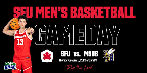 SFU Men's Basketball vs. Montana State University Billings | West Gym