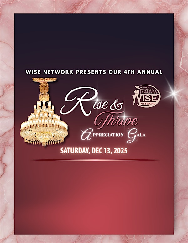 Rise & Thrive - Appreciation Gala | Ramada by Wyndham Hartford North / Bradley Airport