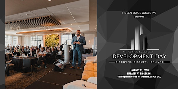 3rd Annual Development Day 2026 | Bingemans Embassy Room