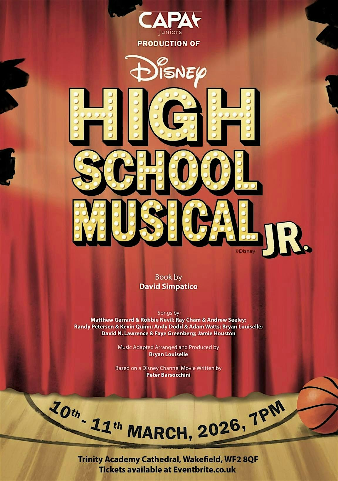 High School Musical  Jr -11th March 2026 | Trinity Academy Cathedral