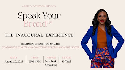 Speak Your Brand - The Experience | NuvoDesk Coworking