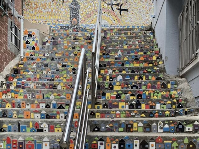 Colorful house in Busan
