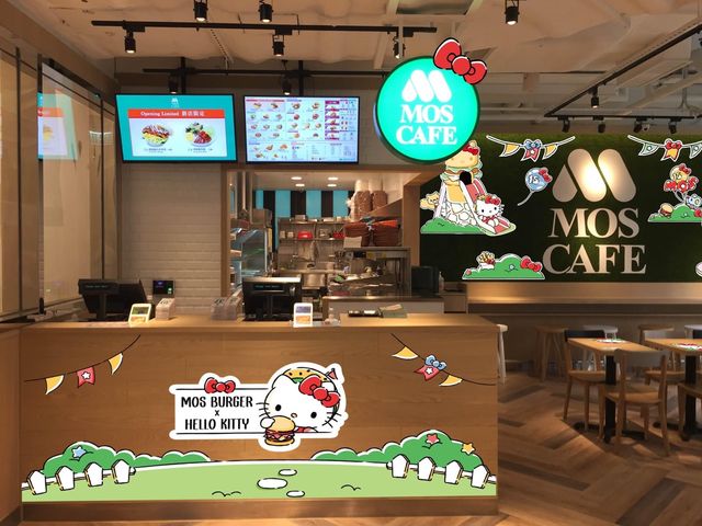 MOS Burger化身Hello Kitty主題店 MOS Burger化身Hello Kitty主題店