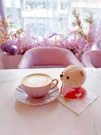 太子 | Purple Cafe | 打卡紫色花花咖啡店☕