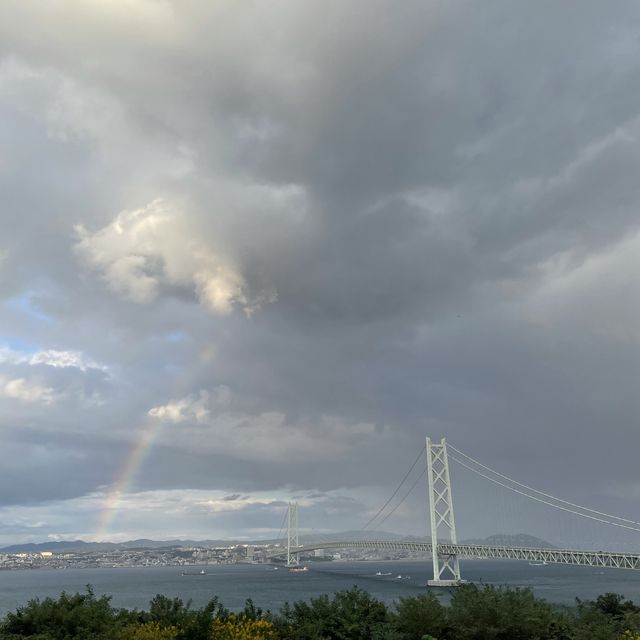 明石海峡大橋の裏側