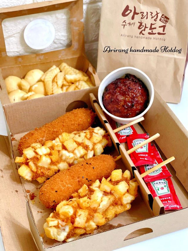 旺角🌭韓國人氣街頭熱狗小食店